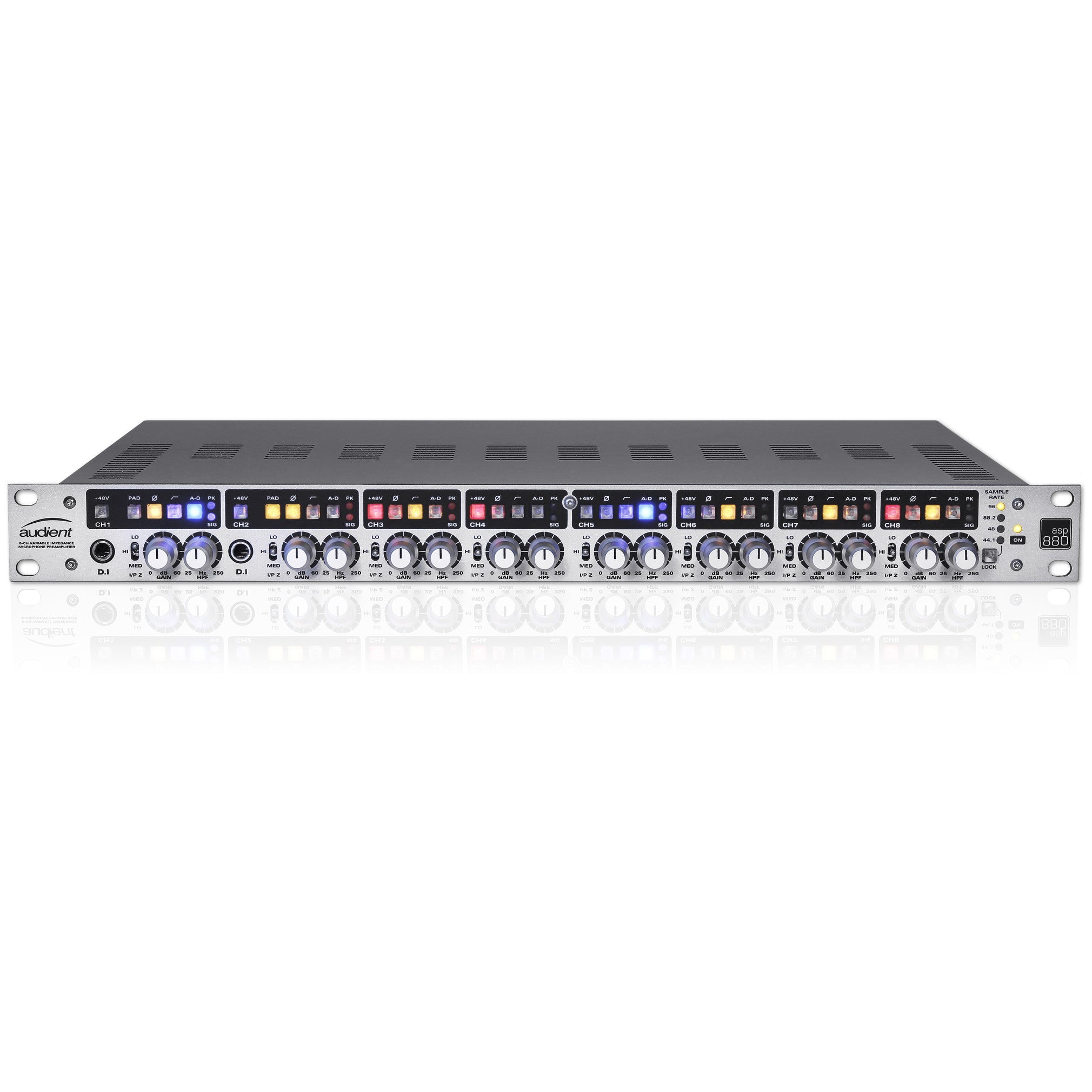 Audient ASP880 8-Channel Microphone Preamplifier