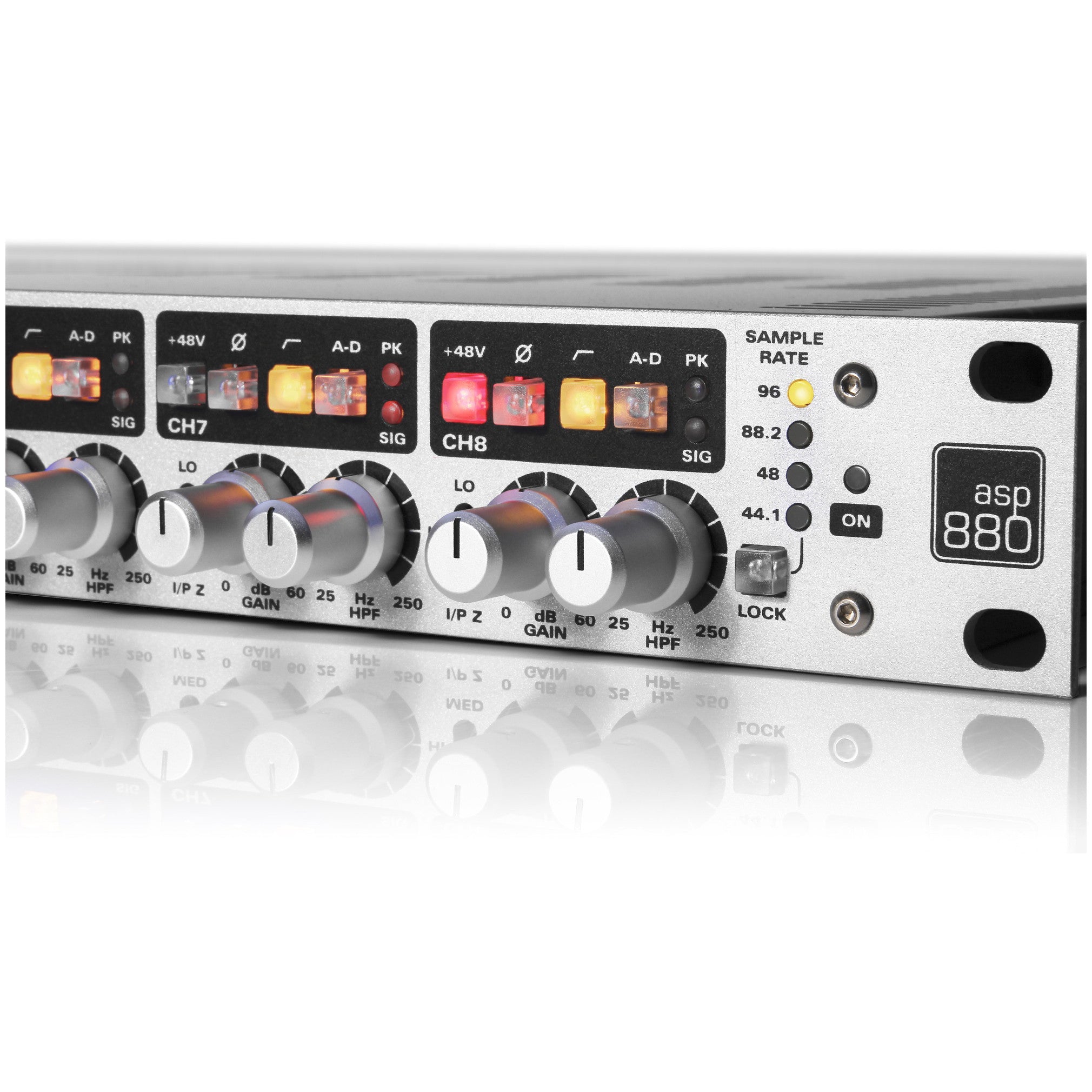 Audient ASP880 8-Channel Microphone Preamplifier