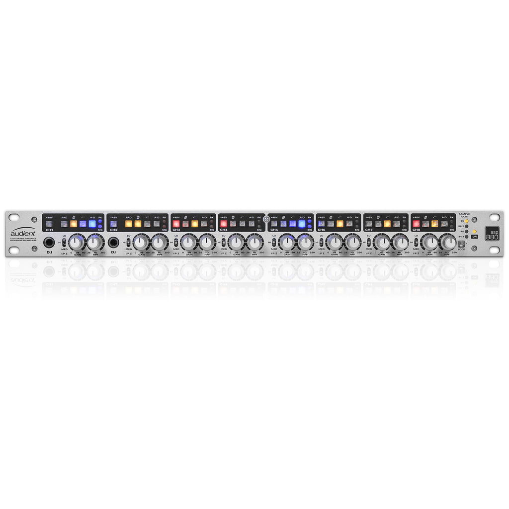 Audient ASP880 8-Channel Microphone Preamplifier