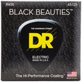DR Strings BKB5-45 Black Beauties Medium 5-String Electric Bass Strings, 45-125, Main