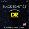 DR Strings BKE-10 Black Beauties Medium Electric Guitar Strings, 10-46, Main