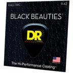DR Strings BKE-9 Black Beauties Lite Electric Guitar Strings, 09-42, Image 2