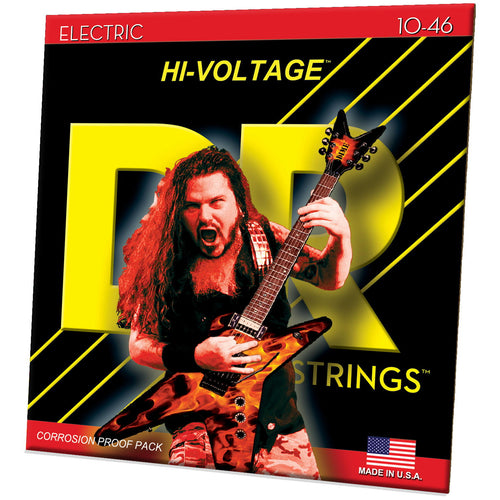DR Strings DBG-10 Hi-Voltage Medium Electric Guitar Strings, 10-46, Image 2