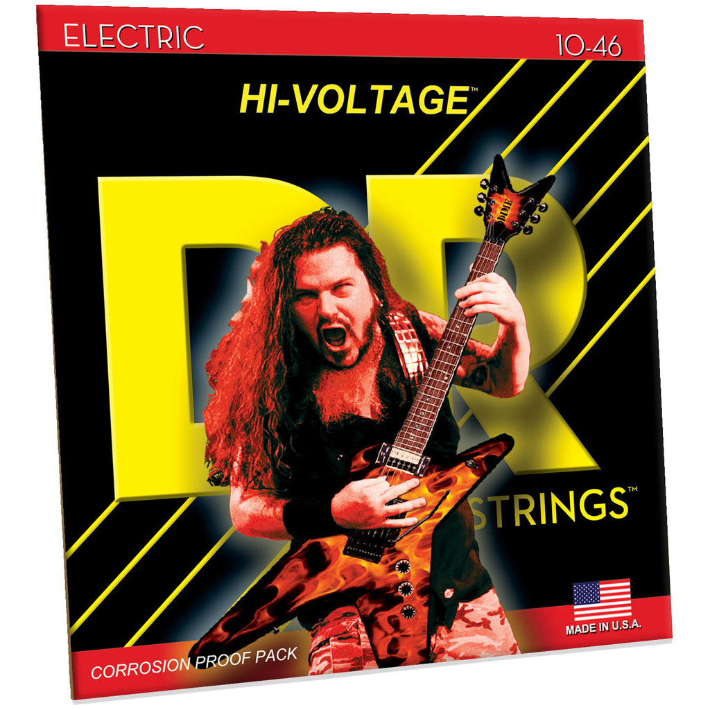 DR Strings DBG-10 Hi-Voltage Medium Electric Guitar Strings, 10-46, Image 3