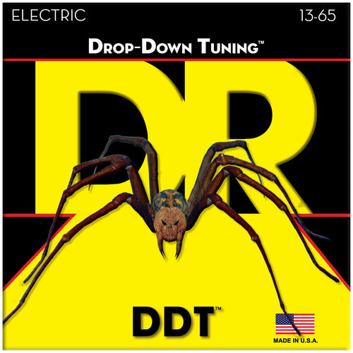 DR Strings DDT-13 Drop Down Tuning Electric Guitar Strings, 13-65, Main