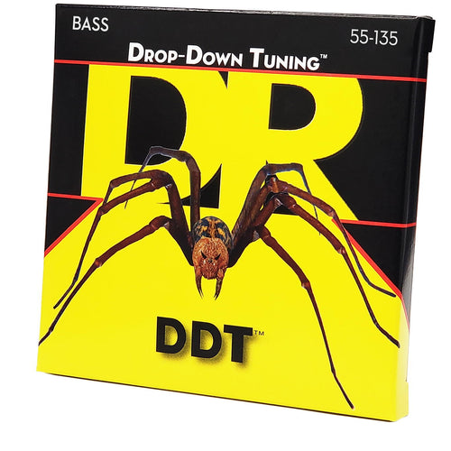 DR Strings DDT5-55 Drop Down Tuning 5-String Bass Strings, 55-135, Image 2