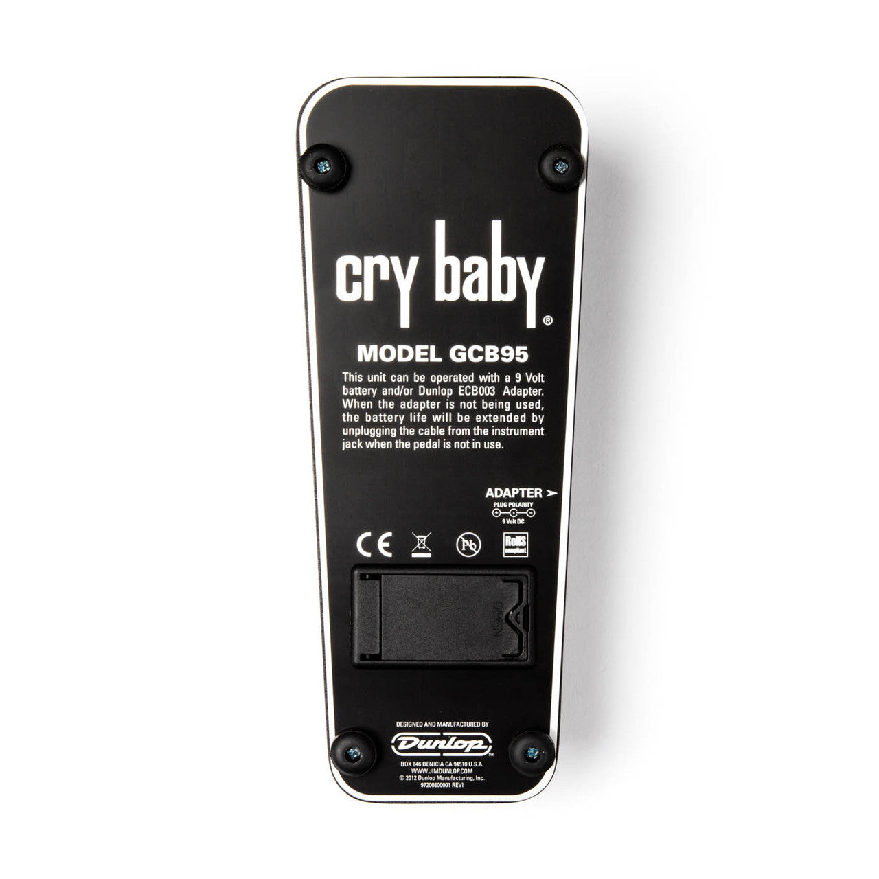 Dunlop GCB95 Crybaby Standard Wah Pedal
