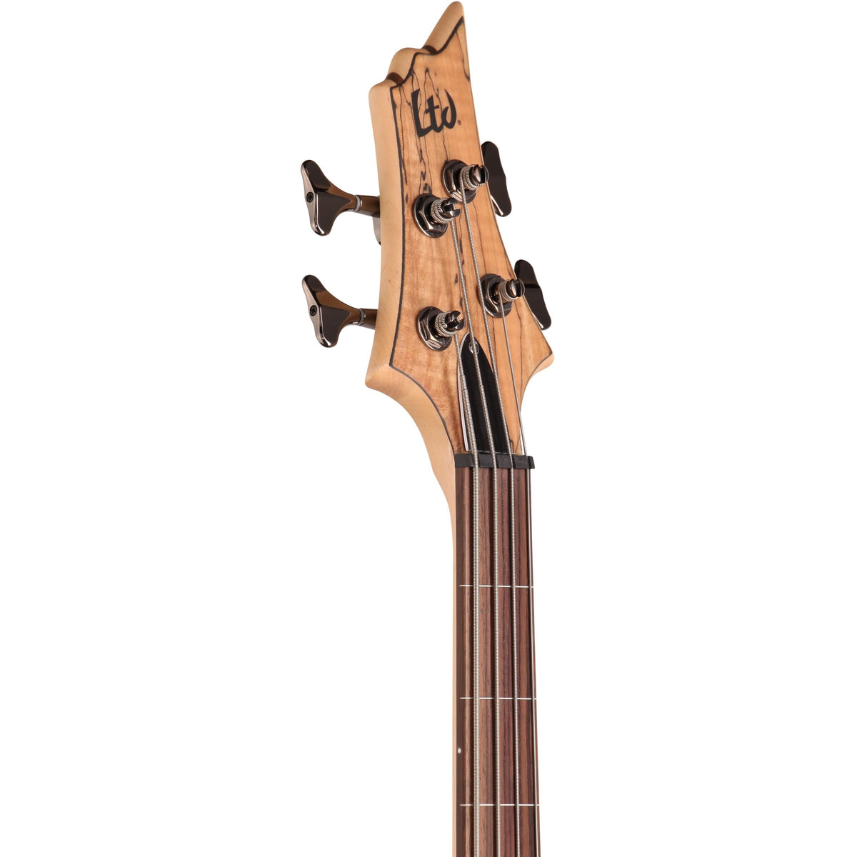 ESP LTD B204 Fretless Electric Bass, Natural Satin