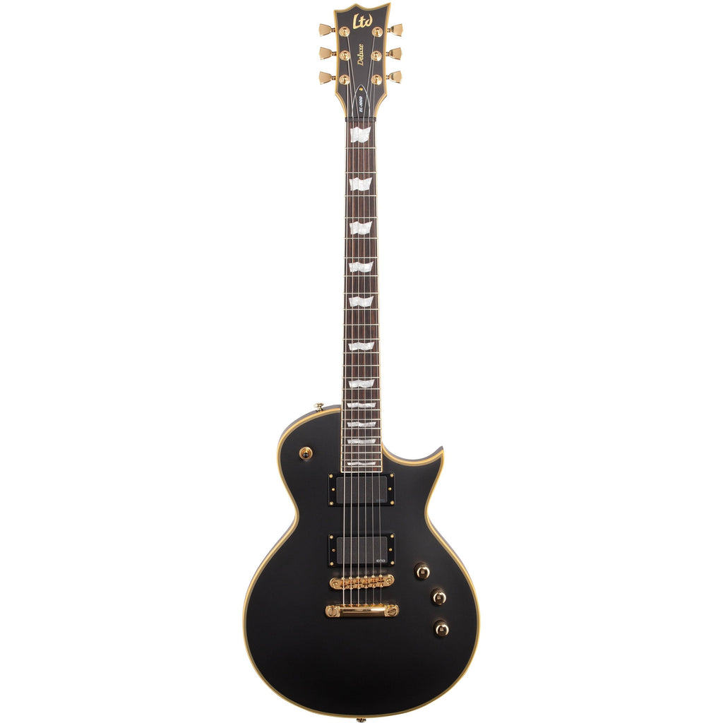 ESP LTD EC-1000 Deluxe Series Electric Guitar, Vintage Black