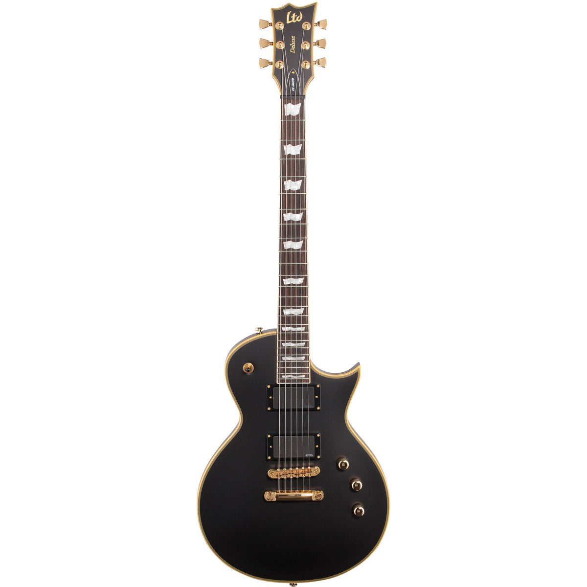 ESP LTD EC-1000 Deluxe Series Electric Guitar, Vintage Black