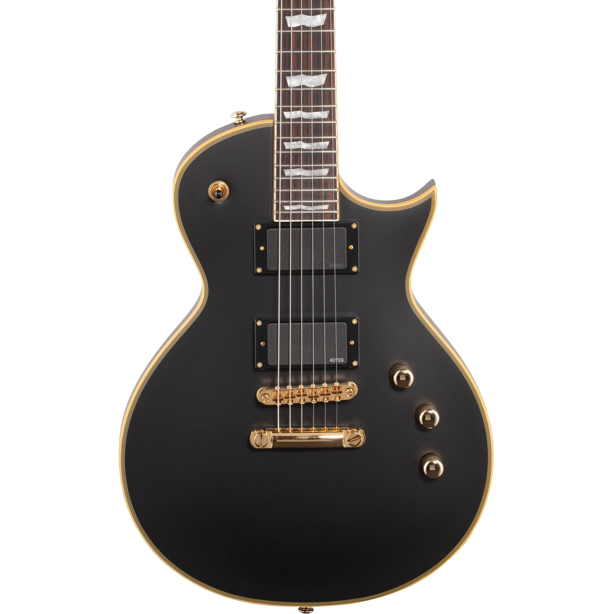 ESP LTD EC-1000 Deluxe Series Electric Guitar, Vintage Black