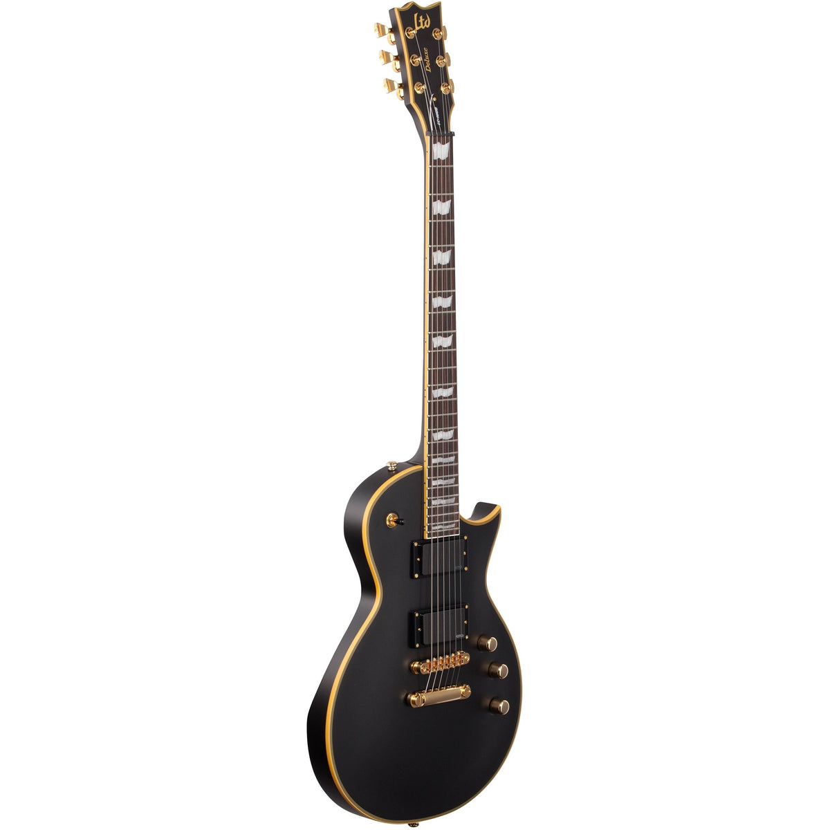 ESP LTD EC-1000 Deluxe Series Electric Guitar, Vintage Black