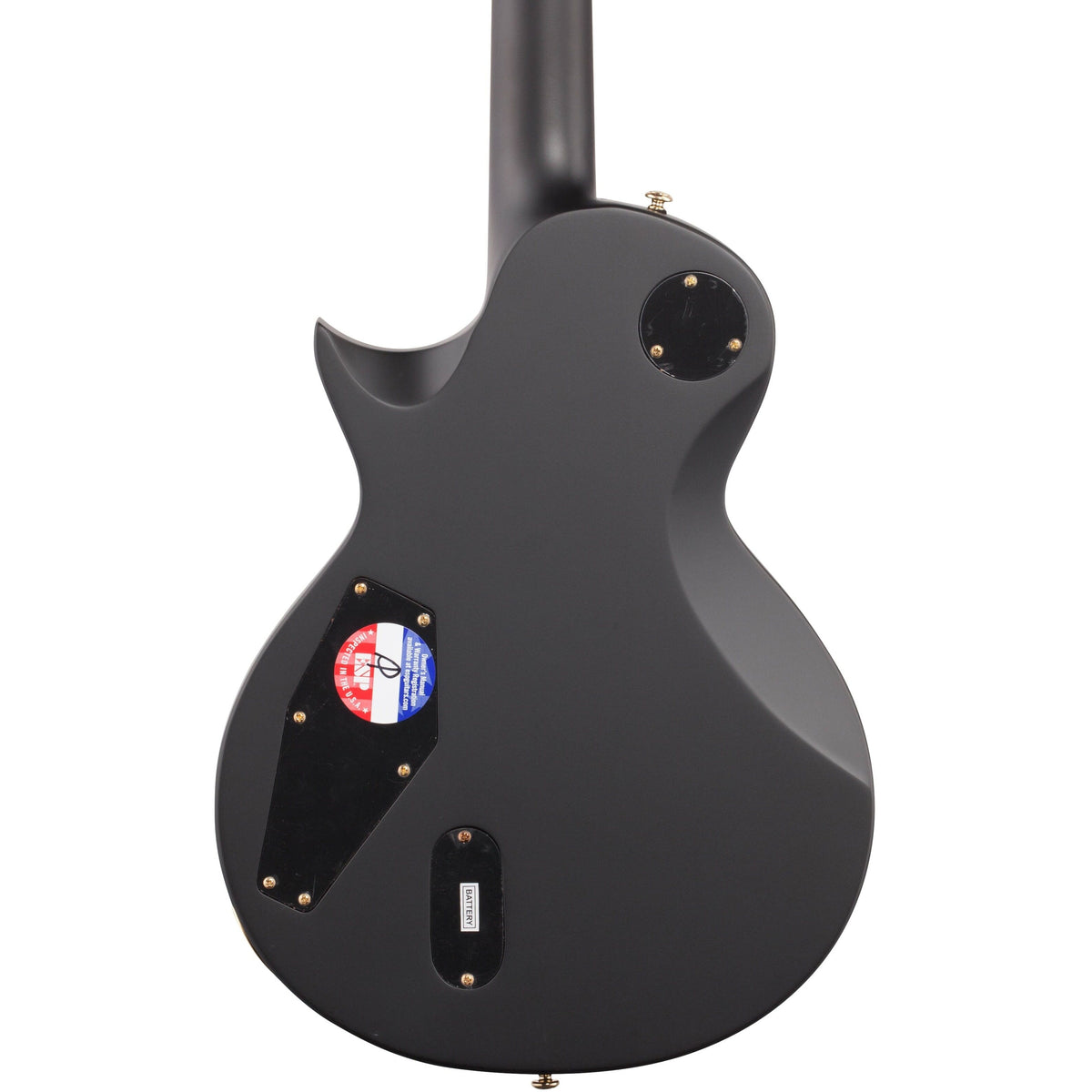 ESP LTD EC-1000 Deluxe Series Electric Guitar, Vintage Black