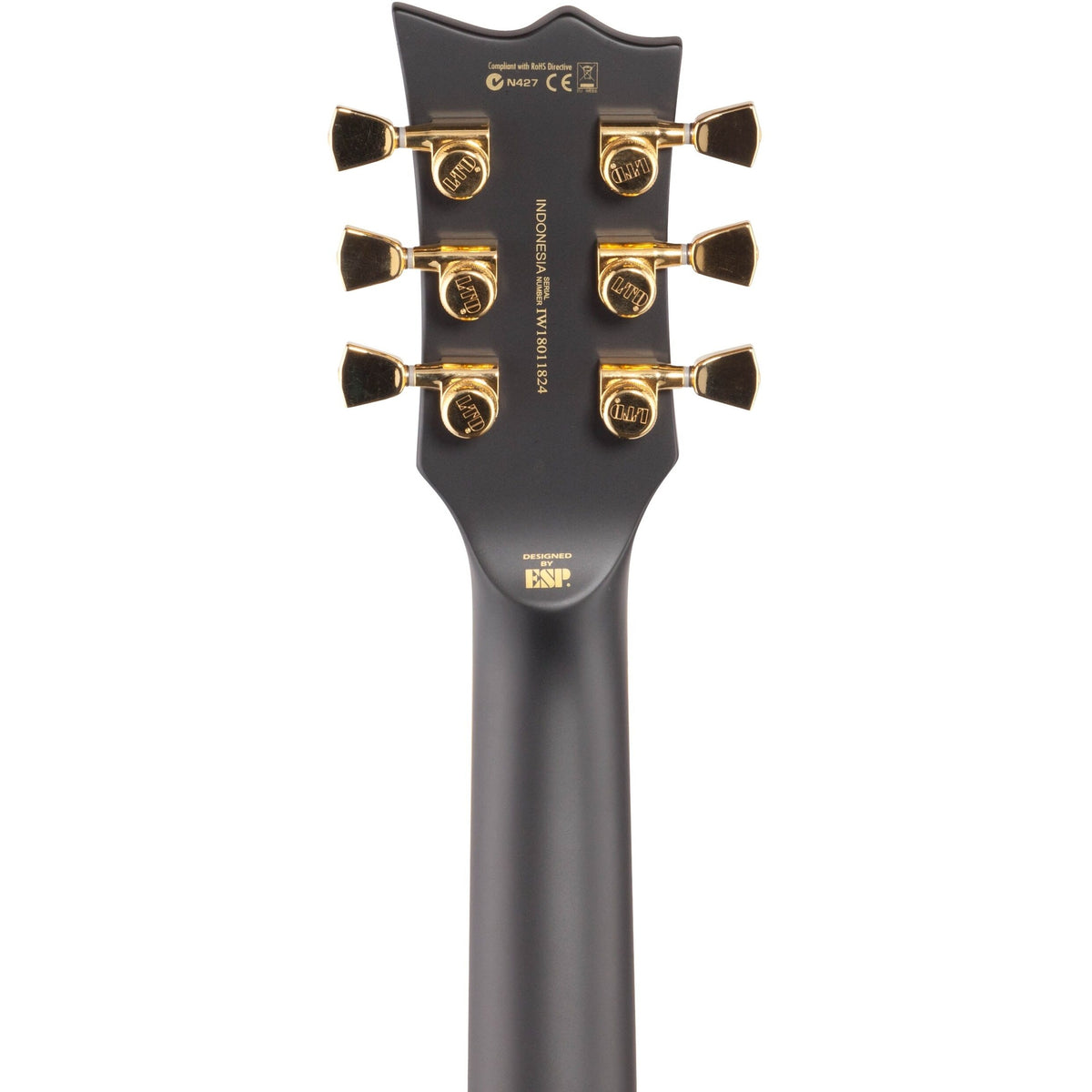 ESP LTD EC-1000 Deluxe Series Electric Guitar, Vintage Black