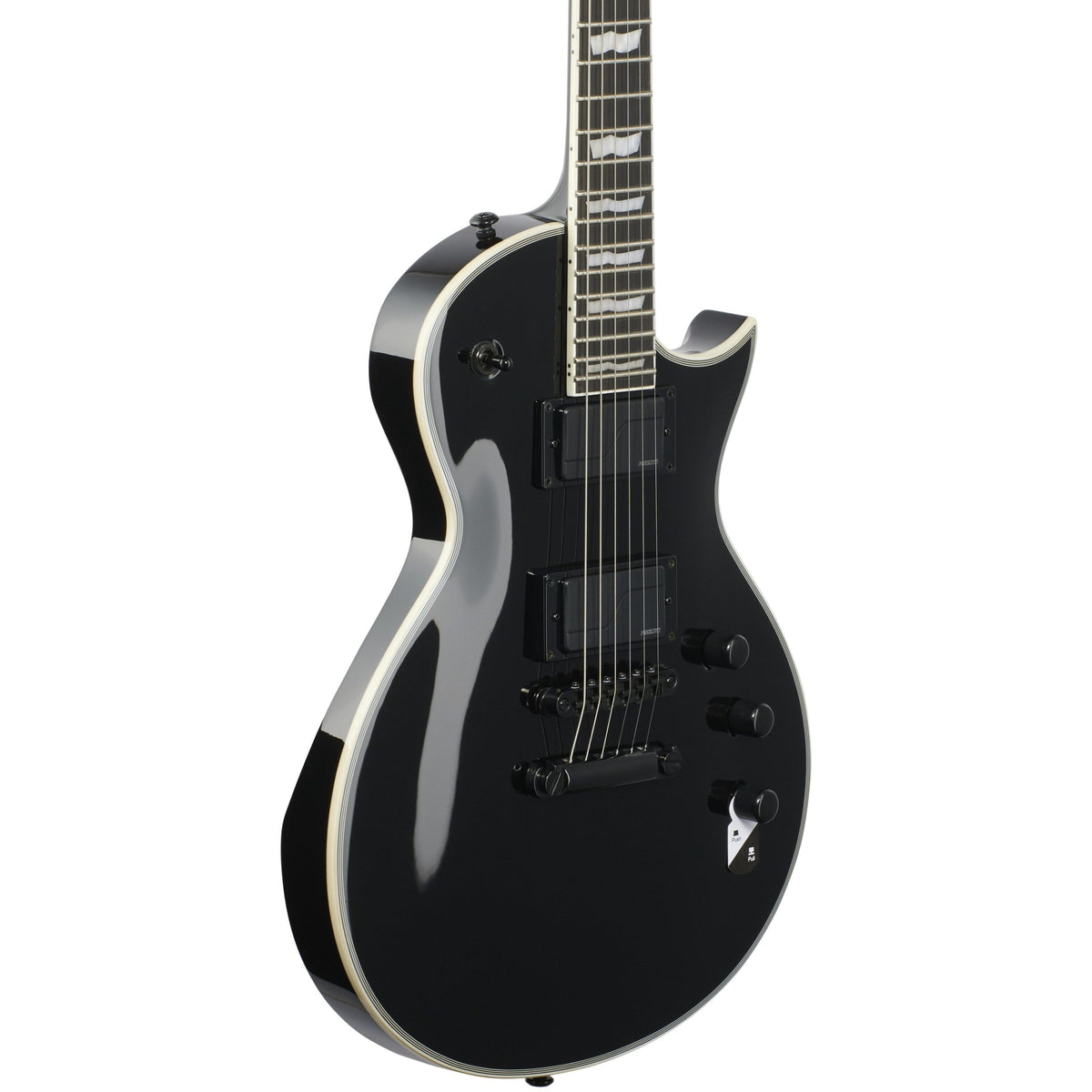 ESP LTD EC-1000S Fluence Electric Guitar, Black