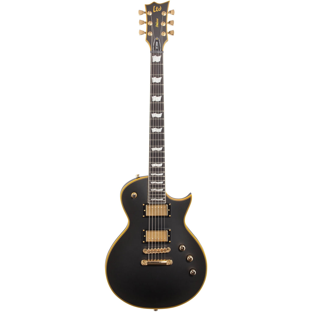 ESP LTD EC-1000 Duncan Deluxe Series Electric Guitar, Vintage Black