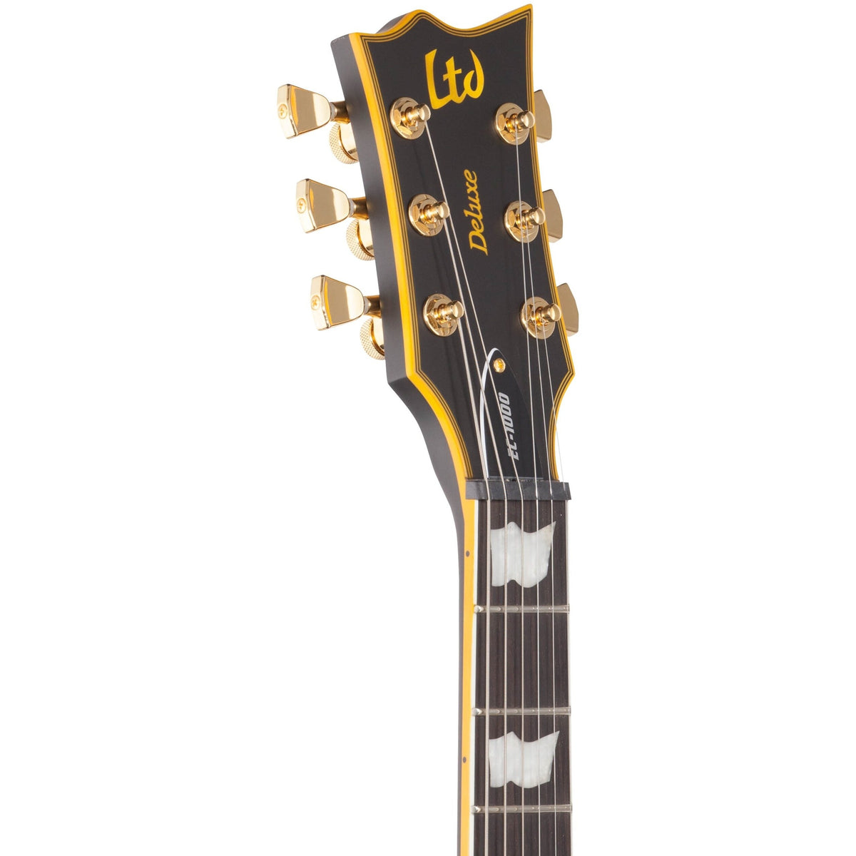 ESP LTD EC-1000 Duncan Deluxe Series Electric Guitar, Vintage Black