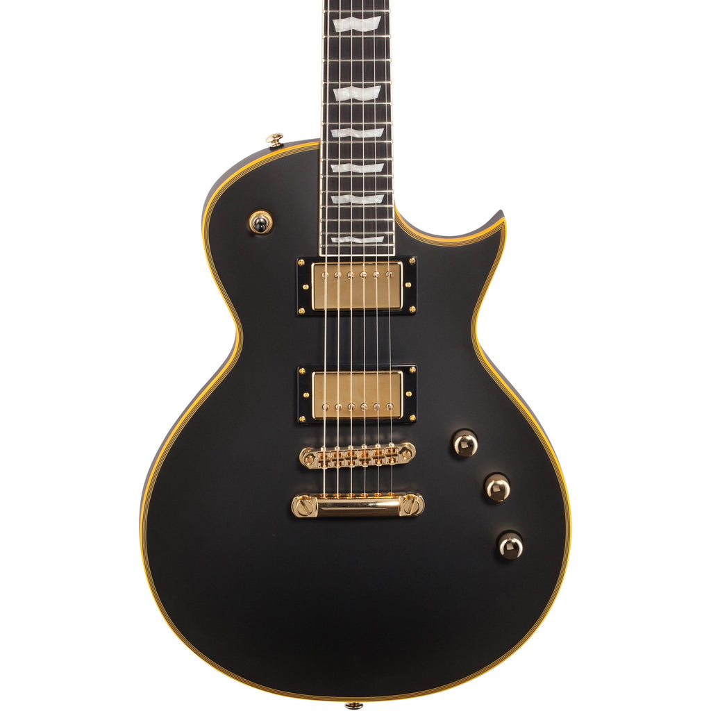 ESP LTD EC-1000 Duncan Deluxe Series Electric Guitar, Vintage Black