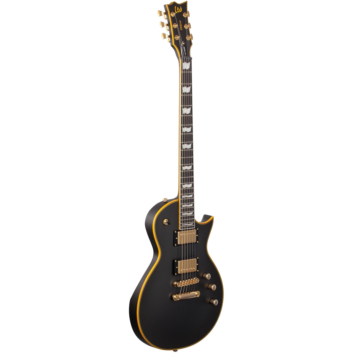ESP LTD EC-1000 Duncan Deluxe Series Electric Guitar, Vintage Black