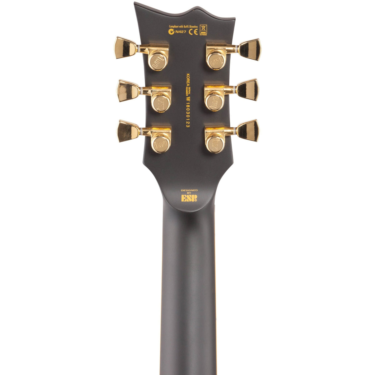 ESP LTD EC-1000 Duncan Deluxe Series Electric Guitar, Vintage Black