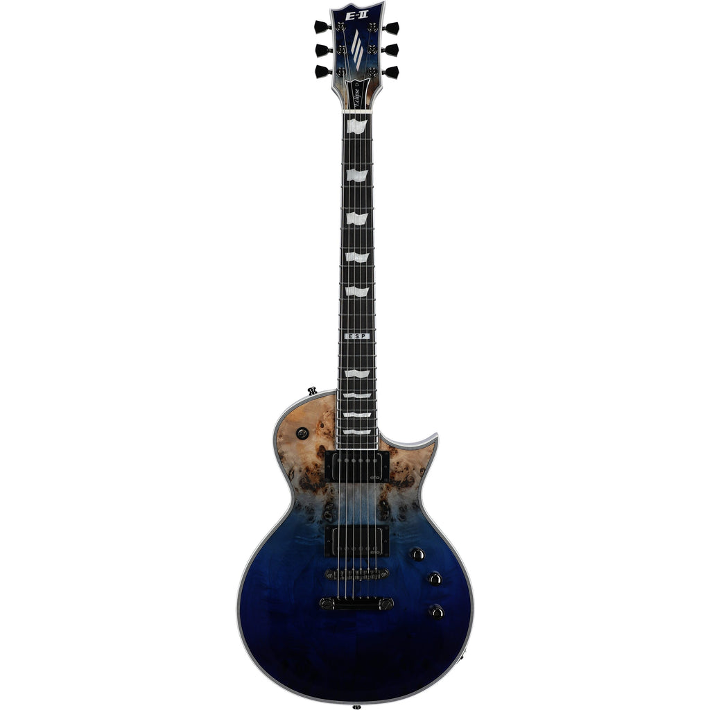 ESP E-II Eclipse BM Electric Guitar, Blue Natural Fade