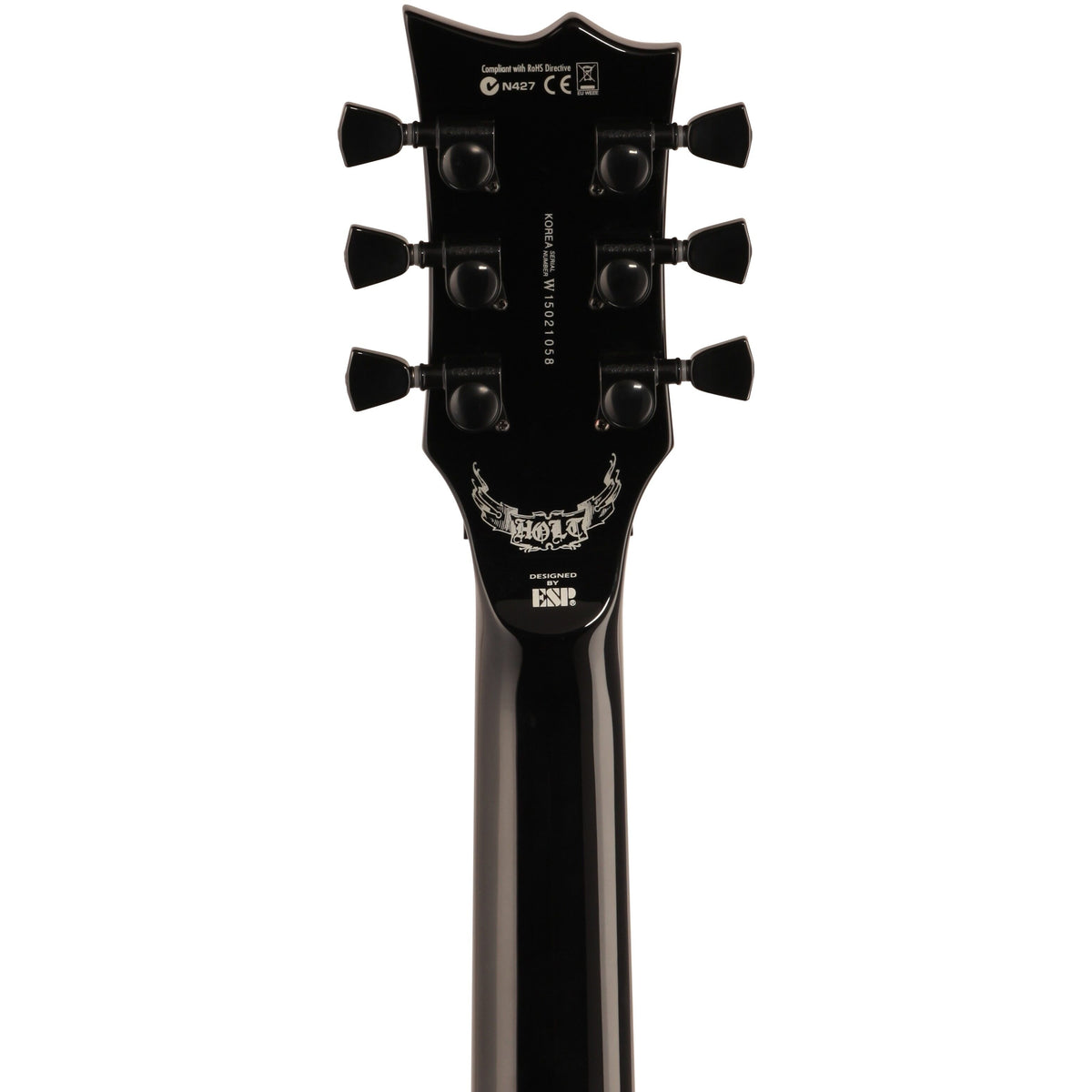 ESP LTD Gary Holt GH-600 Electric Guitar, Black
