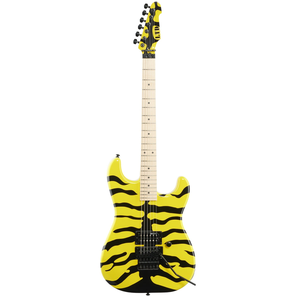 ESP LTD GL200 George Lynch Signature Series Electric Guitar, Yellow Tiger