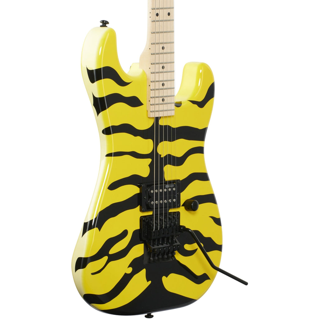 ESP LTD GL200 George Lynch Signature Series Electric Guitar, Yellow Tiger