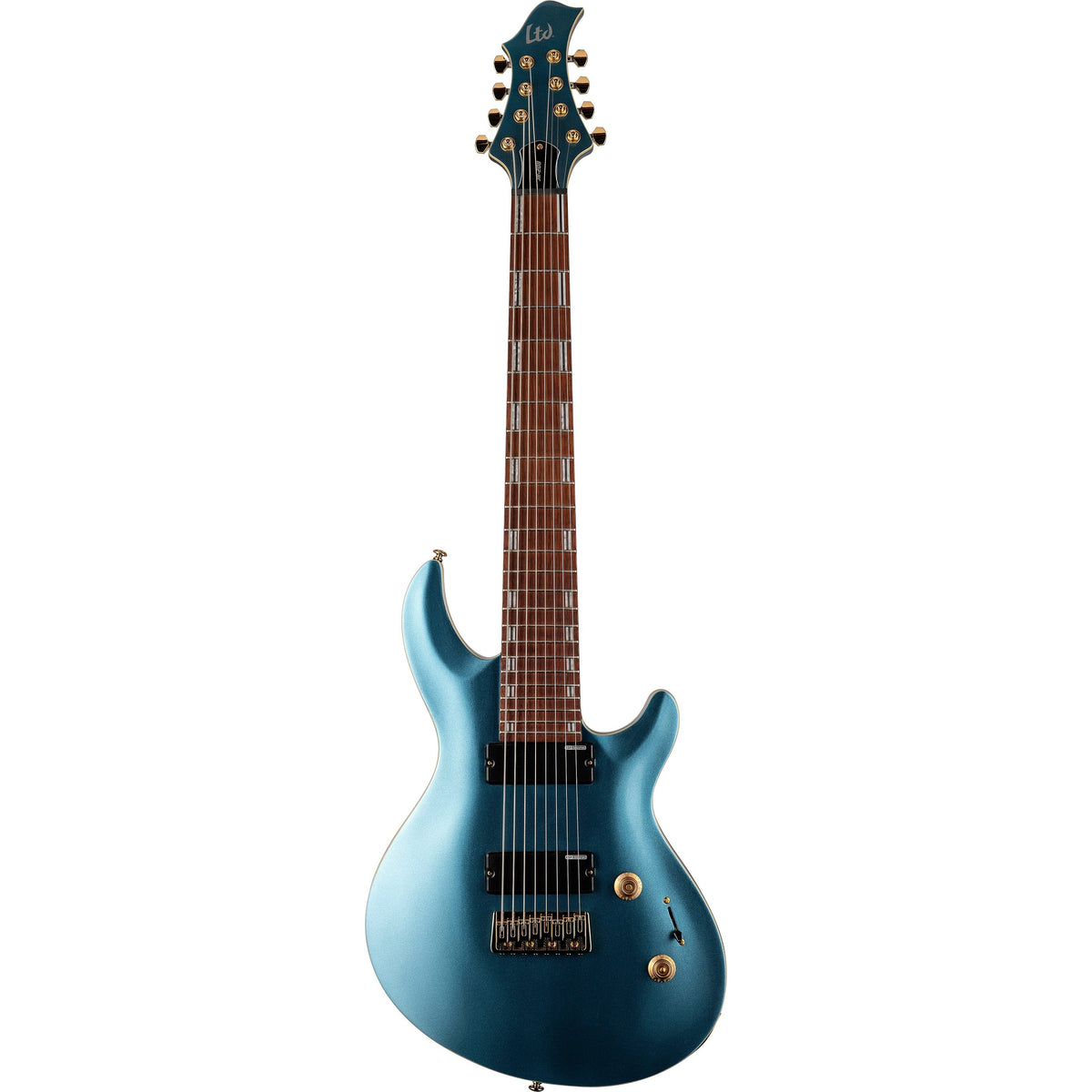 ESP LTD Javier Reyes JR208 8-String Electric Guitar, Pelham Blue