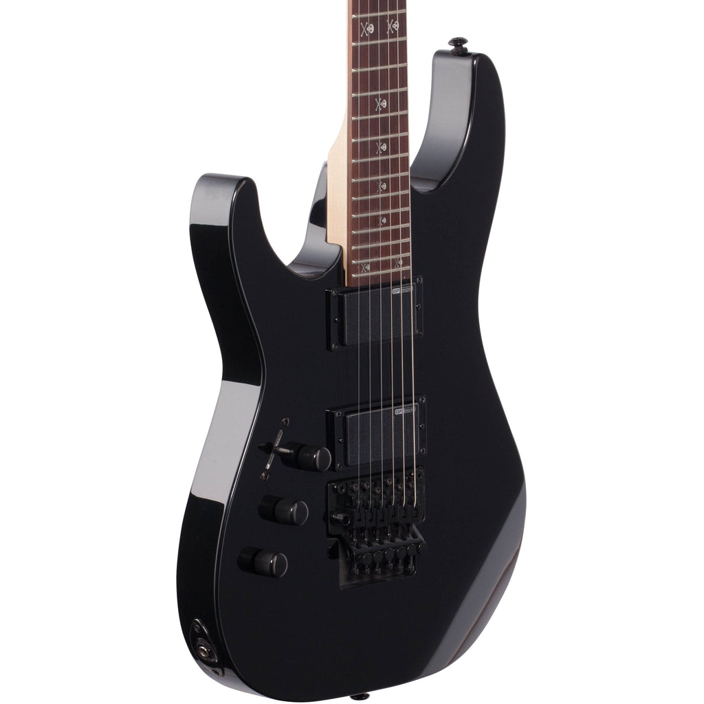 ESP LTD Kirk Hammett KH202 Left-Handed Electric Guitar, Black