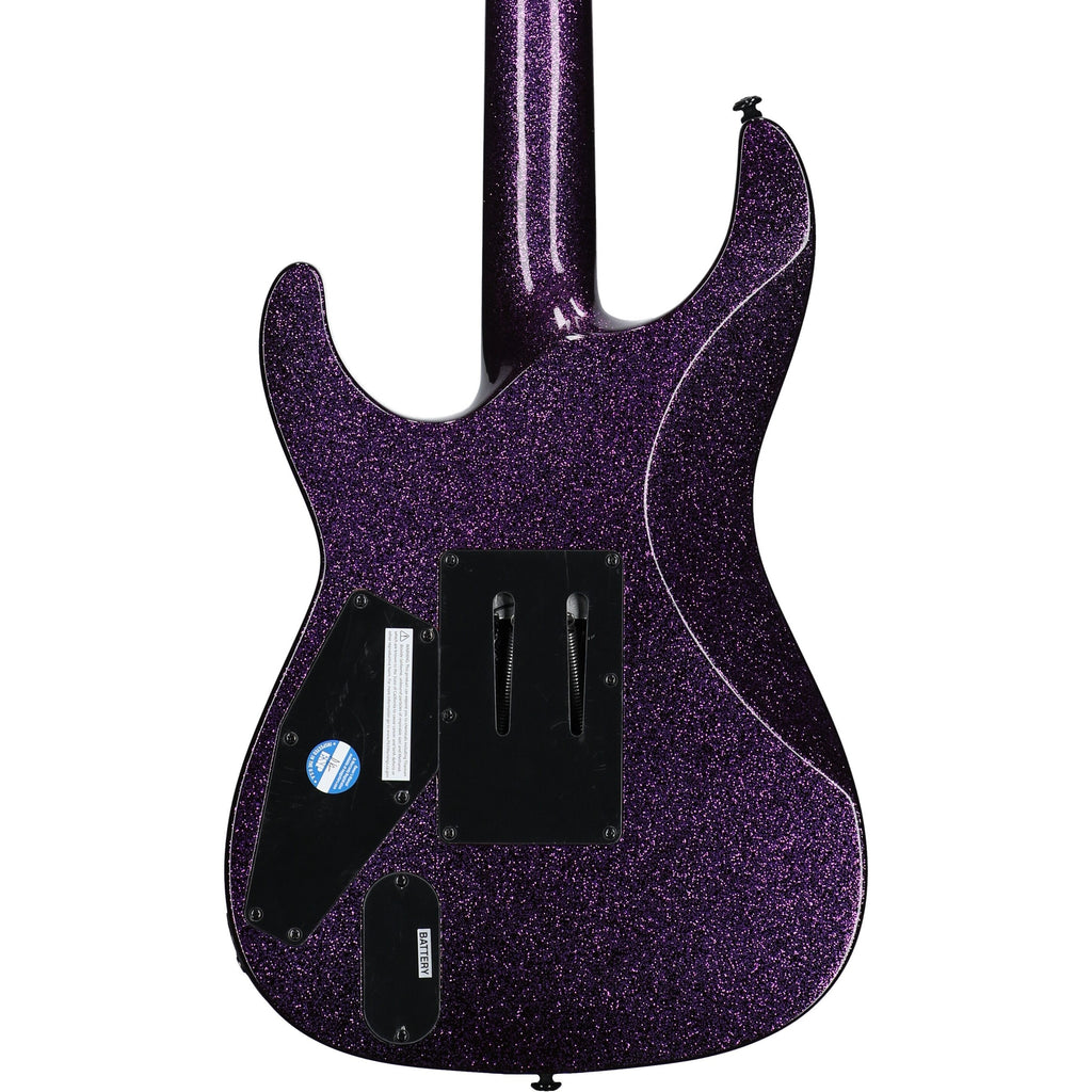 ESP LTD KH602 Kirk Hammett Signature Electric Guitar, Purple Sparkle