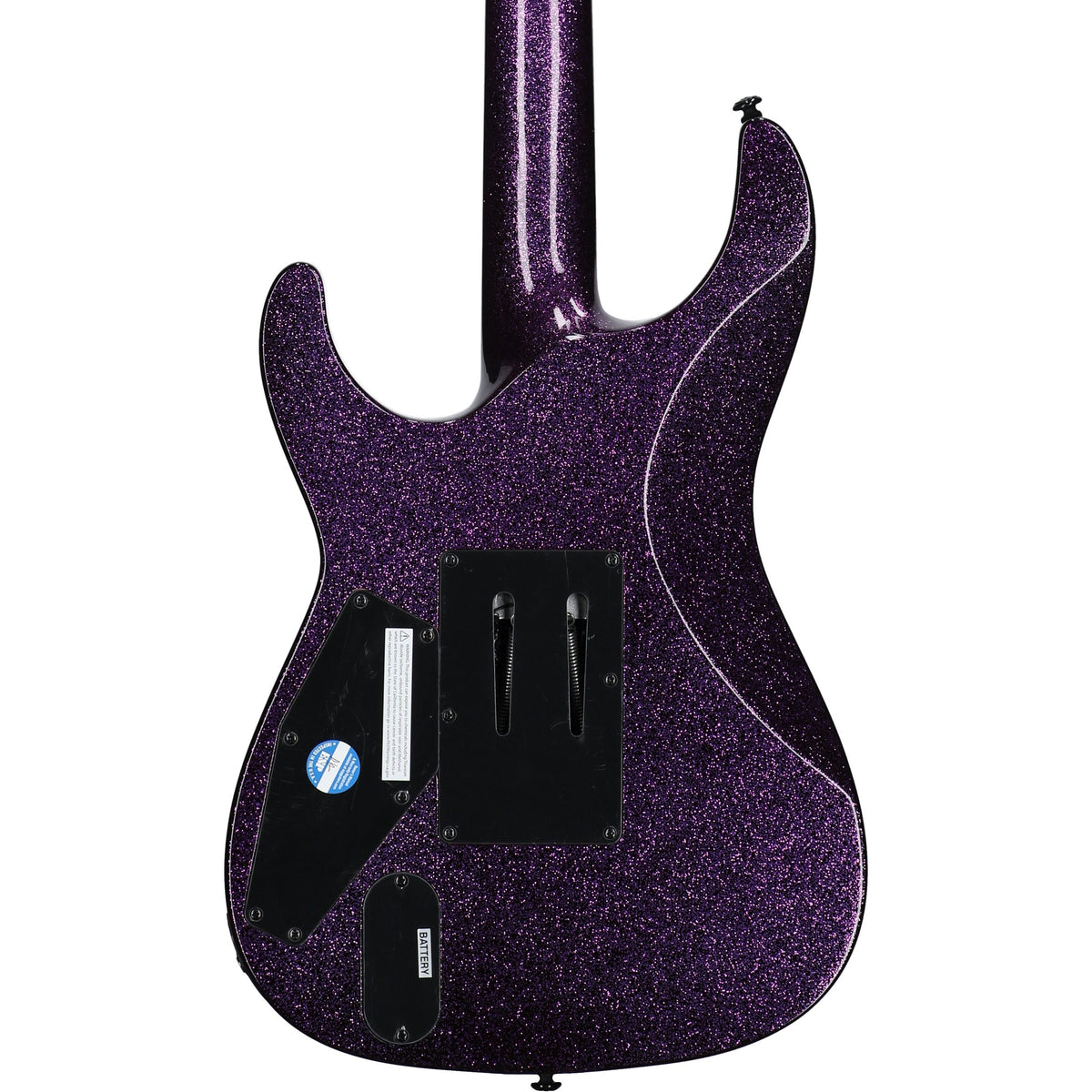 ESP LTD KH602 Kirk Hammett Signature Electric Guitar, Purple Sparkle