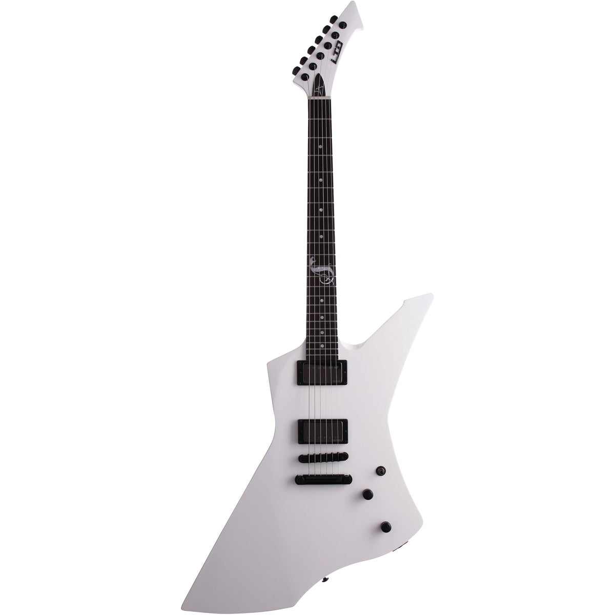 ESP LTD James Hetfield Snakebyte Signature Model Electric Guitar, Snow White