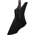 ESP LTD James Hetfield Snakebyte Electric Guitar with Case, Satin Black