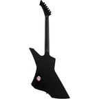 ESP LTD James Hetfield Snakebyte Electric Guitar with Case, Satin Black