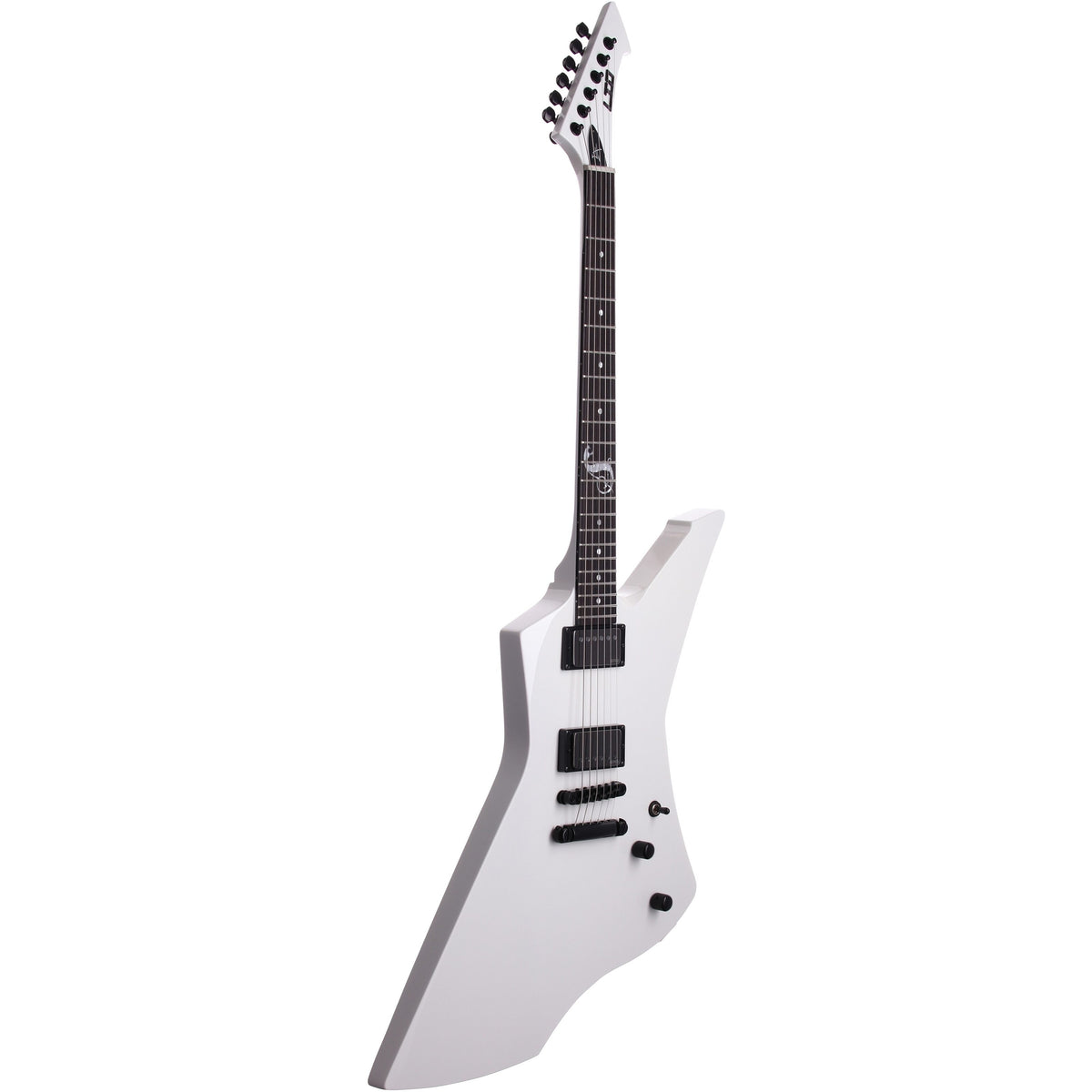 ESP LTD James Hetfield Snakebyte Signature Model Electric Guitar, Snow White