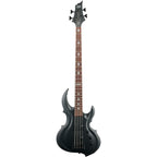 ESP LTD Tom Araya TA204FRX Electric Bass, Black Satin