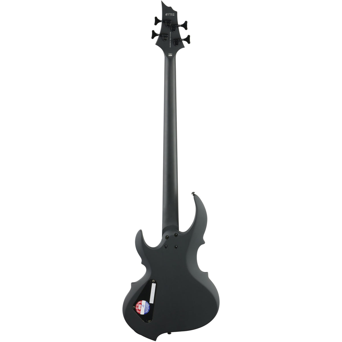ESP LTD Tom Araya TA204FRX Electric Bass, Black Satin