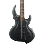 ESP LTD Tom Araya TA204FRX Electric Bass, Black Satin