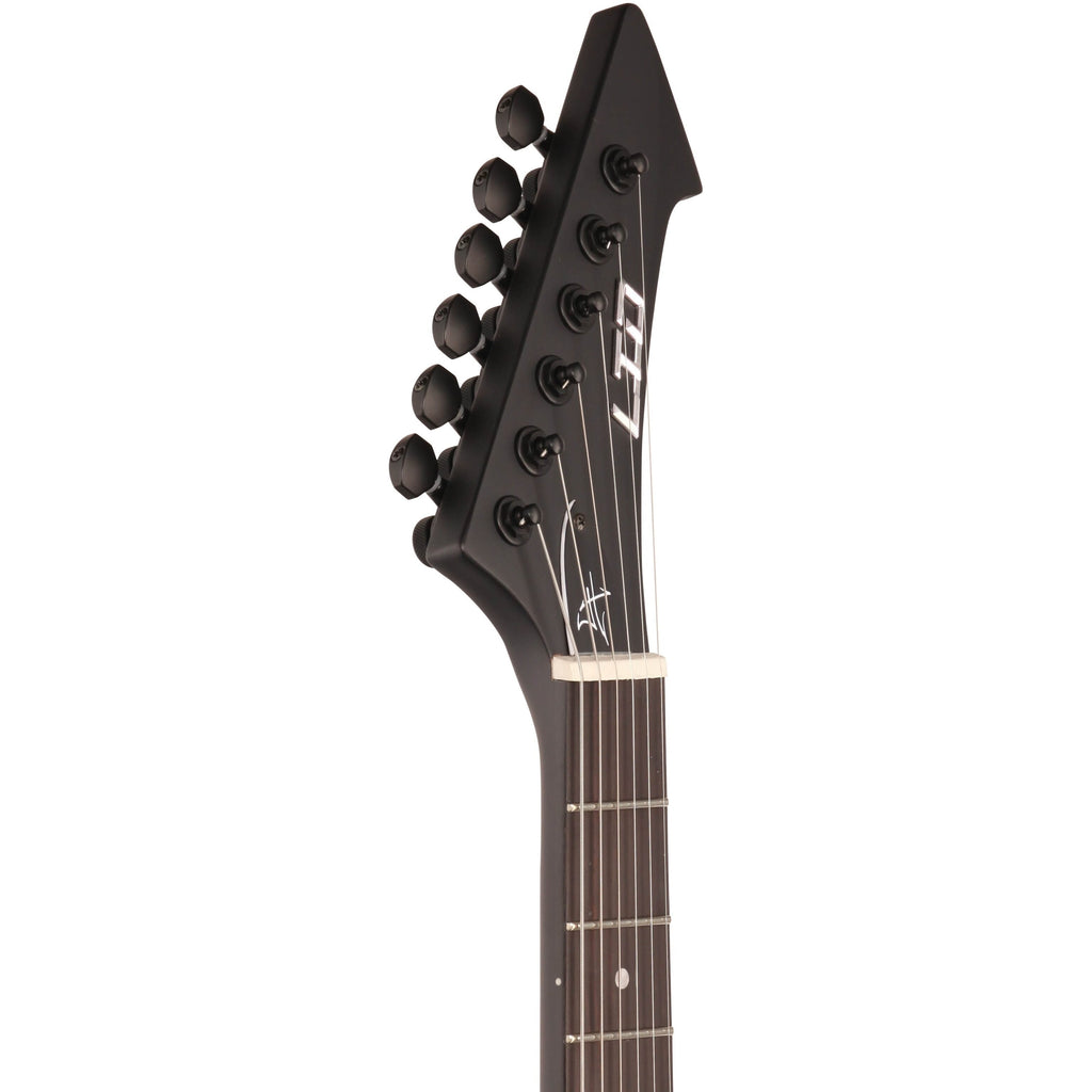 ESP LTD Hetfield Vulture Electric Guitar, Satin Black