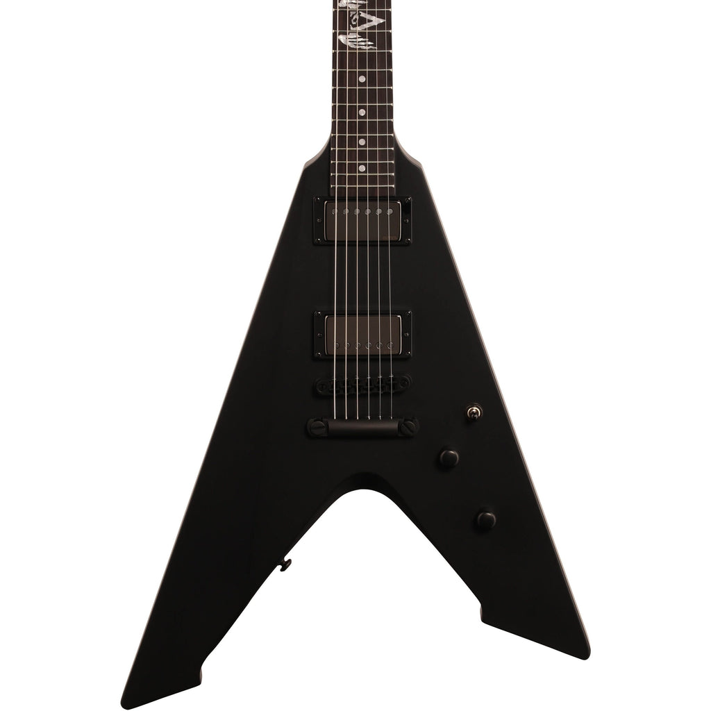 ESP LTD Hetfield Vulture Electric Guitar, Satin Black