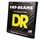 DR Strings FB5-45 Fat-Beams 5-String Medium Electric Bass Strings, 45-125, Image 2
