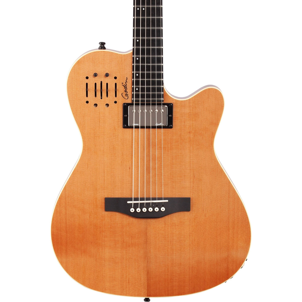Godin A6 Ultra Acoustic-Electric Guitar, Natural