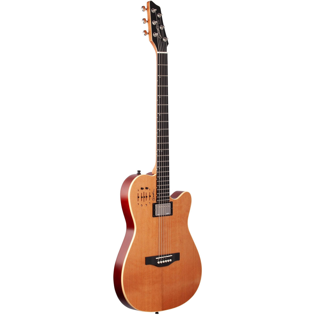 Godin A6 Ultra Acoustic-Electric Guitar, Natural