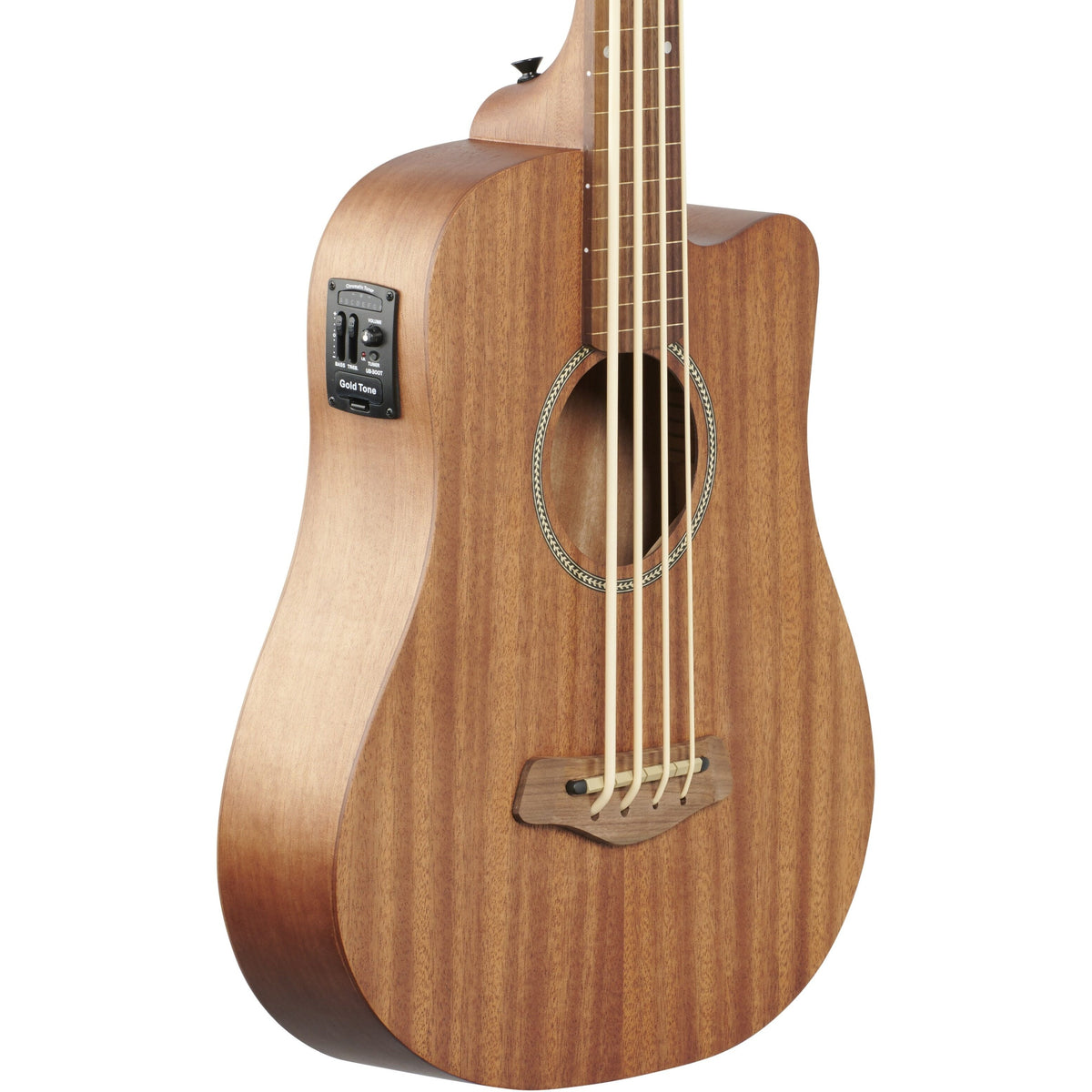 Gold Tone M-Bass 23 Acoustic-Electric Fretless Bass Guitar