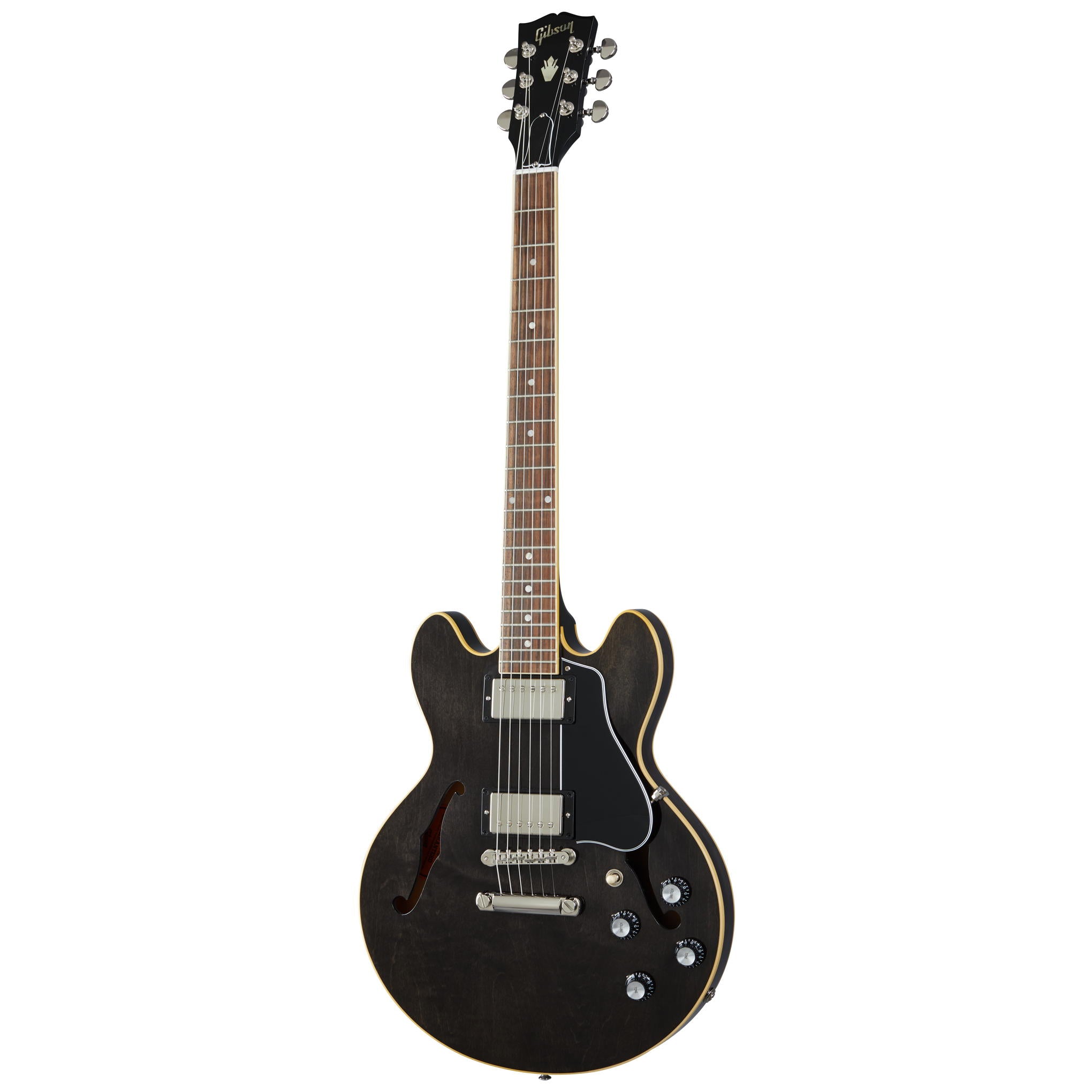 Gibson ES-339 Gloss Electric Guitar, Transparent Ebony