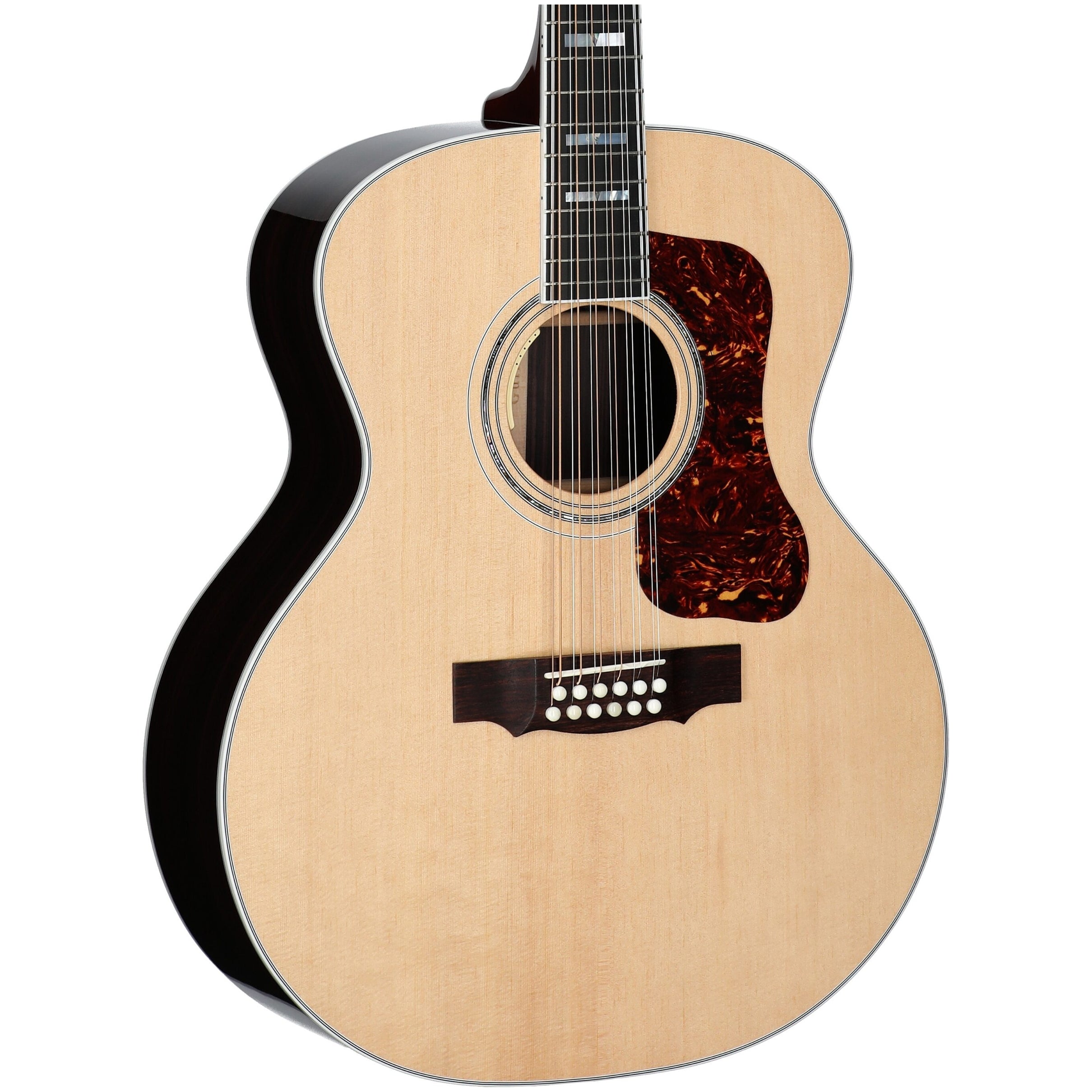 Guild F-512E 12-String Acoustic-Electric Guitar - Natural