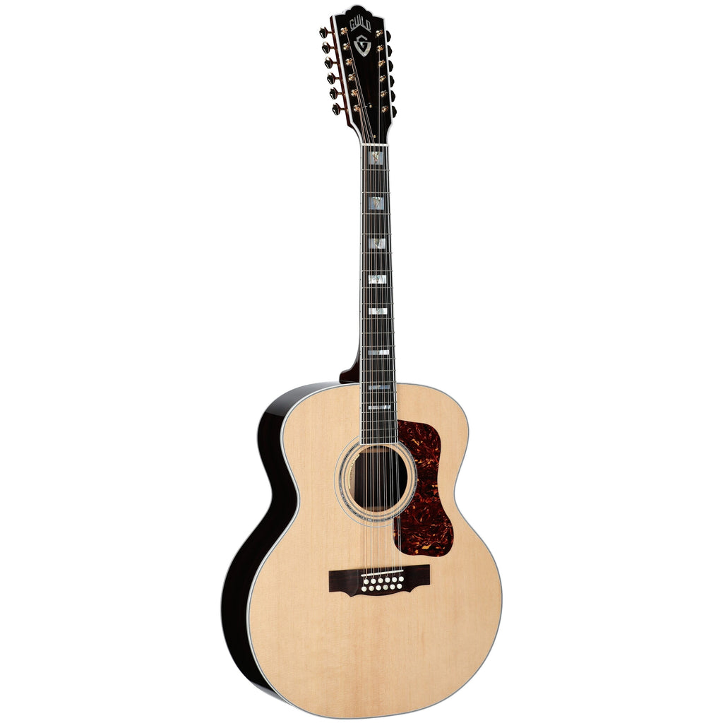 Guild F-512E 12-String Acoustic-Electric Guitar - Natural