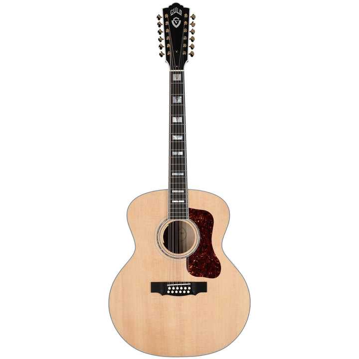 Guild F-512E Maple 12-String Acoustic-Electric Guitar - Natural