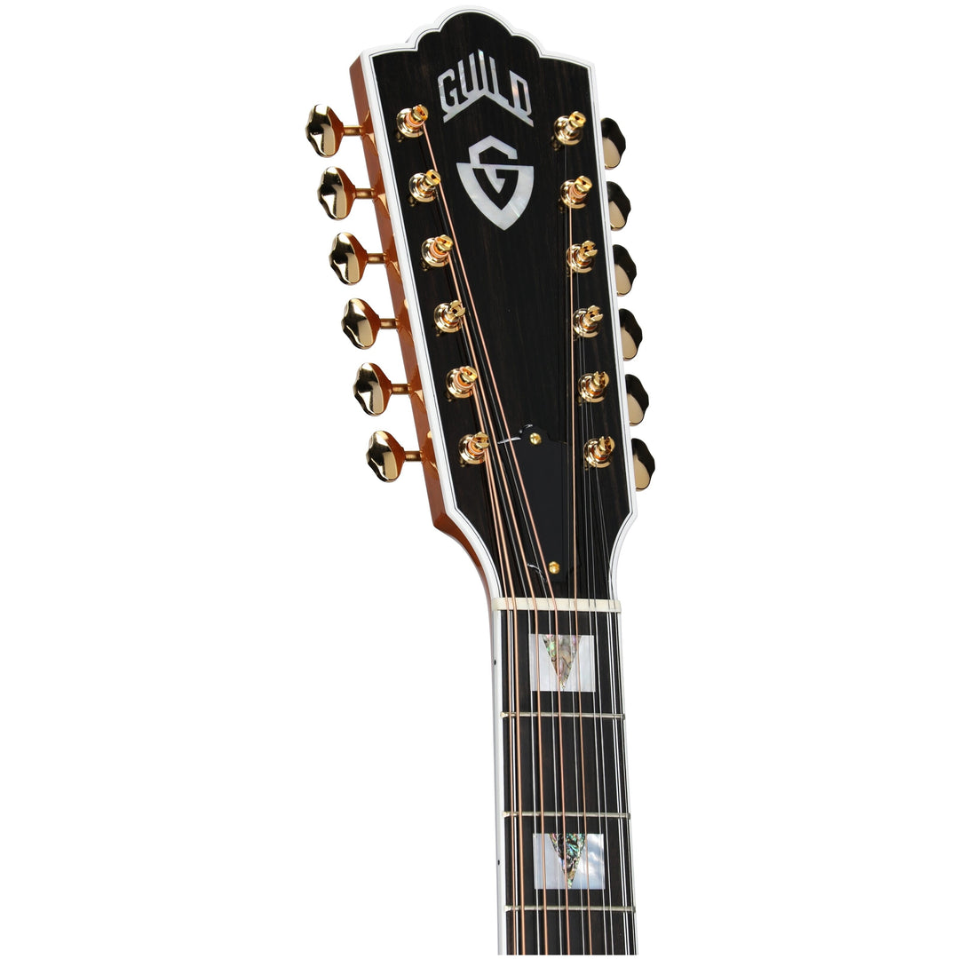 Guild F-512E Maple 12-String Acoustic-Electric Guitar - Natural
